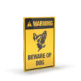 Yellow-Black-Dog-Image-Warning-PP-Beware-Of-Dog-Sign-Signhere-3D
